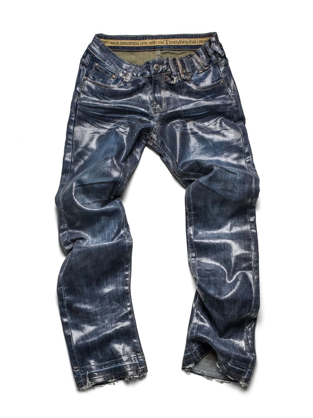 Racer WAXED SLIM GLOSS DENIM